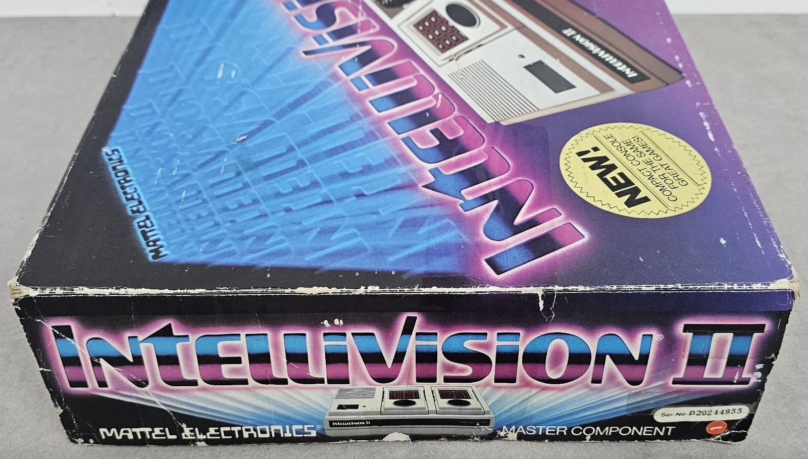 Mattel Intellivision 2 NTSC-U/C Beige Home Console RF 1 Unit