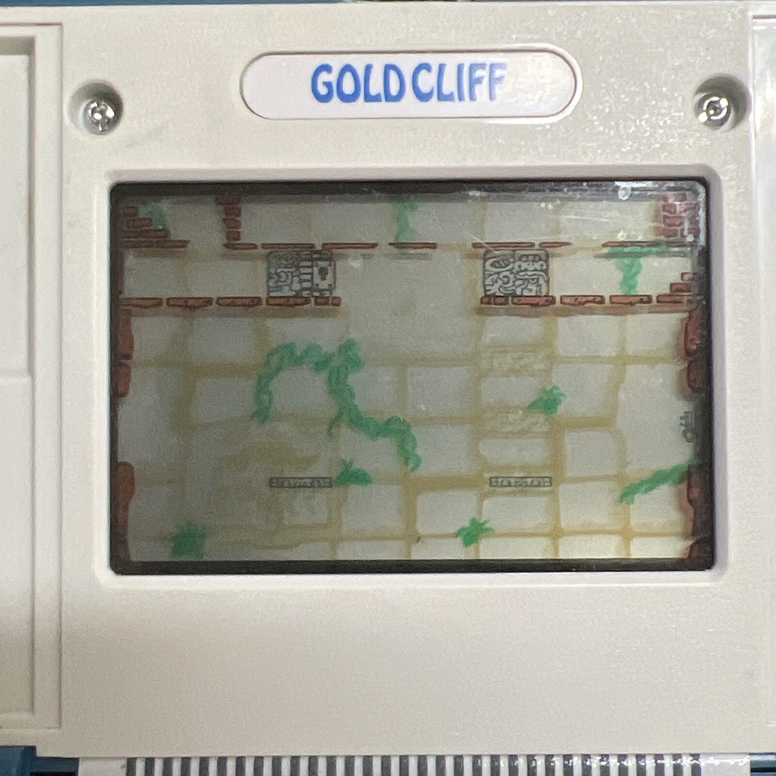 Vintage Nintendo Game & Watch Gold Cliff Turns On READ DESCRIPTION FREE SHIP