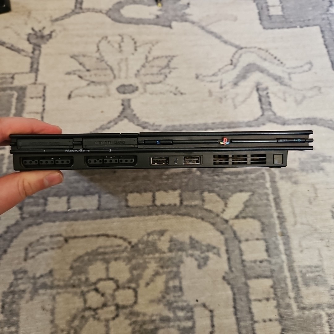 Sony PlayStation 2 PS2 Slim Console SCPH-70012 Black Tested READ DESCRIPTION