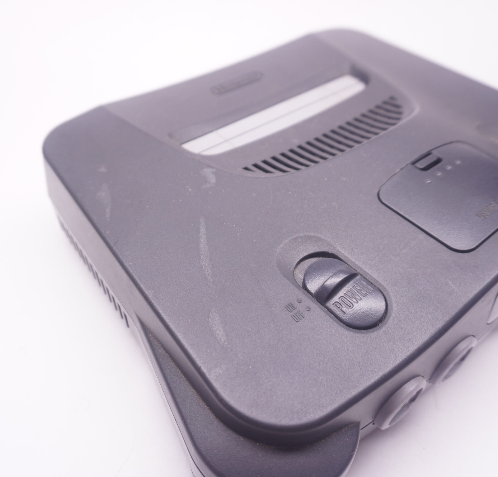 Nintendo 64 Charcoal Gray N64 Launch System Console Only & Jumper Region Free