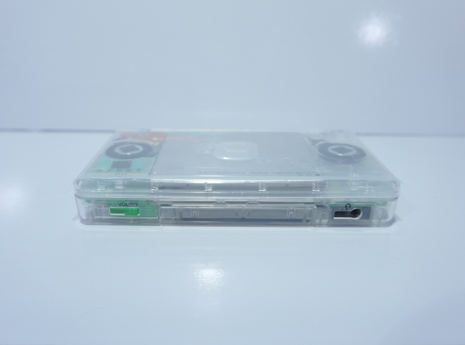 Nintendo DS Lite Transparent Clear Handheld Game System with Rainbow Buttons