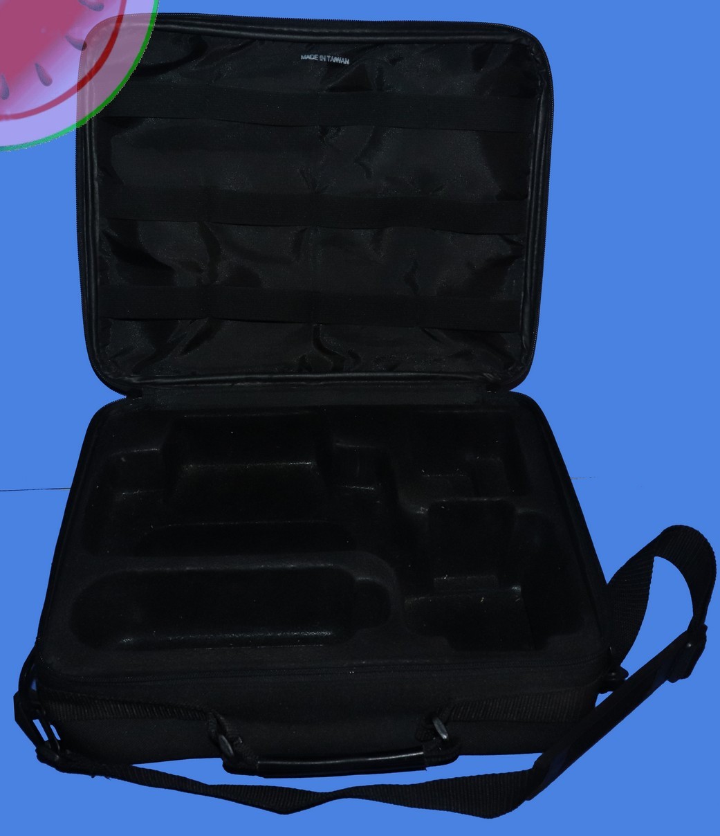 WORKING Blue Sega GAME GEAR System Recapped, Glass Lens, Carrying Case, 10 Games