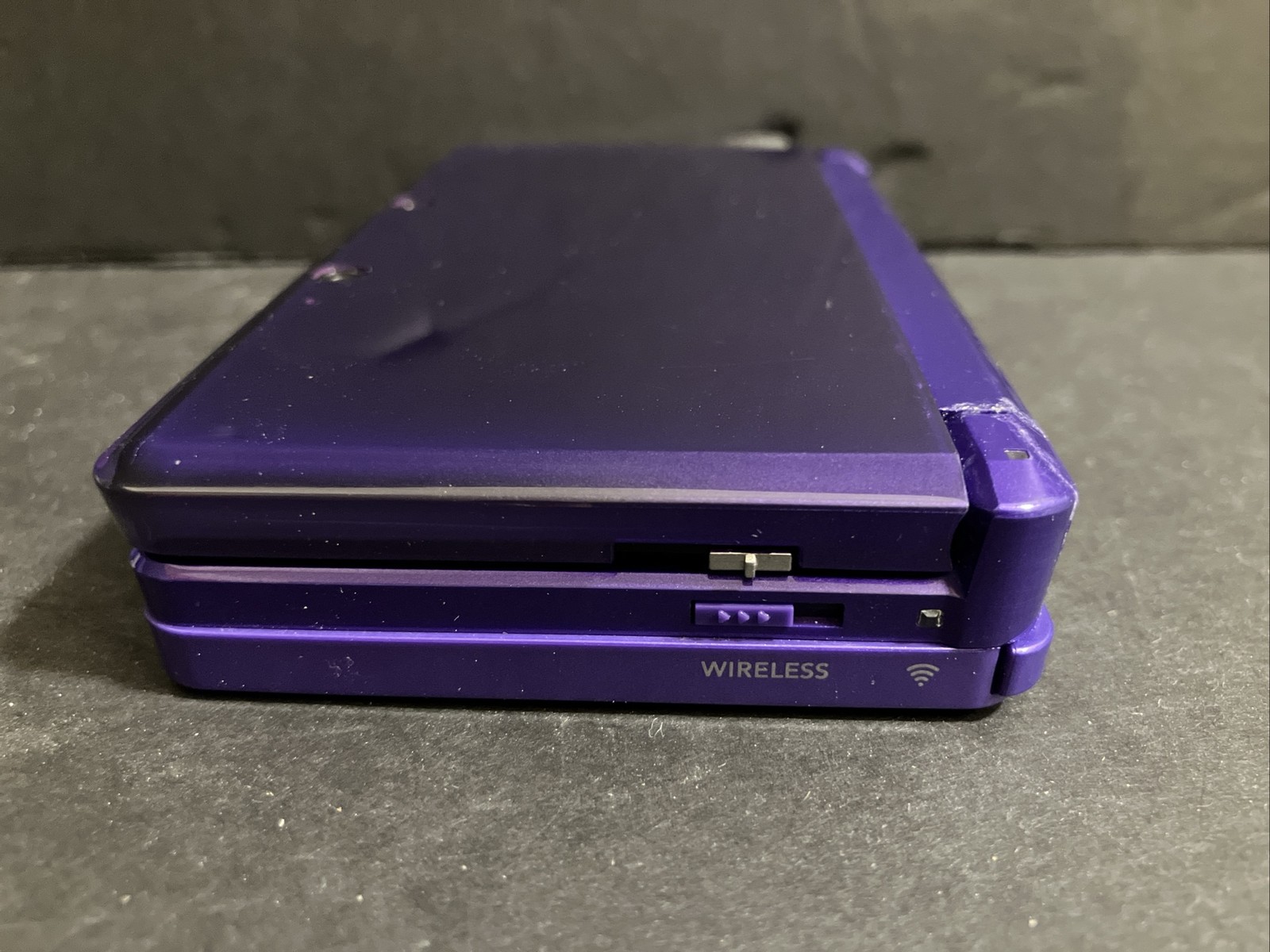 Nintendo 3DS Midnight Purple Handheld Console USA Version CIB Different Serial#