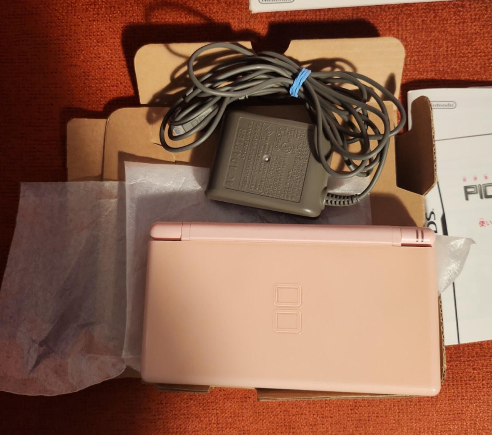 Nintendo DS Lite Console – Coral Pink – In Box