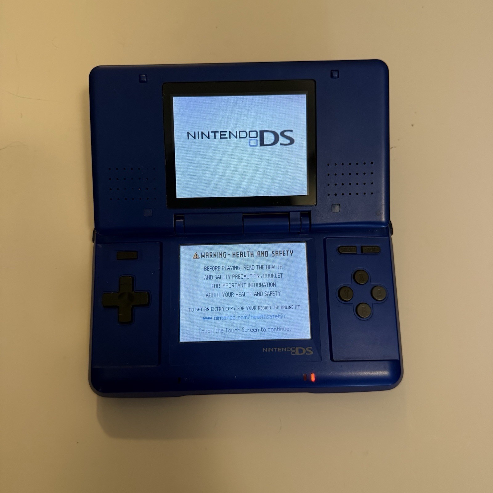 Nintendo DS Model NTR-001 Original Cobalt Blue – Tested And Working W/ 5 Games