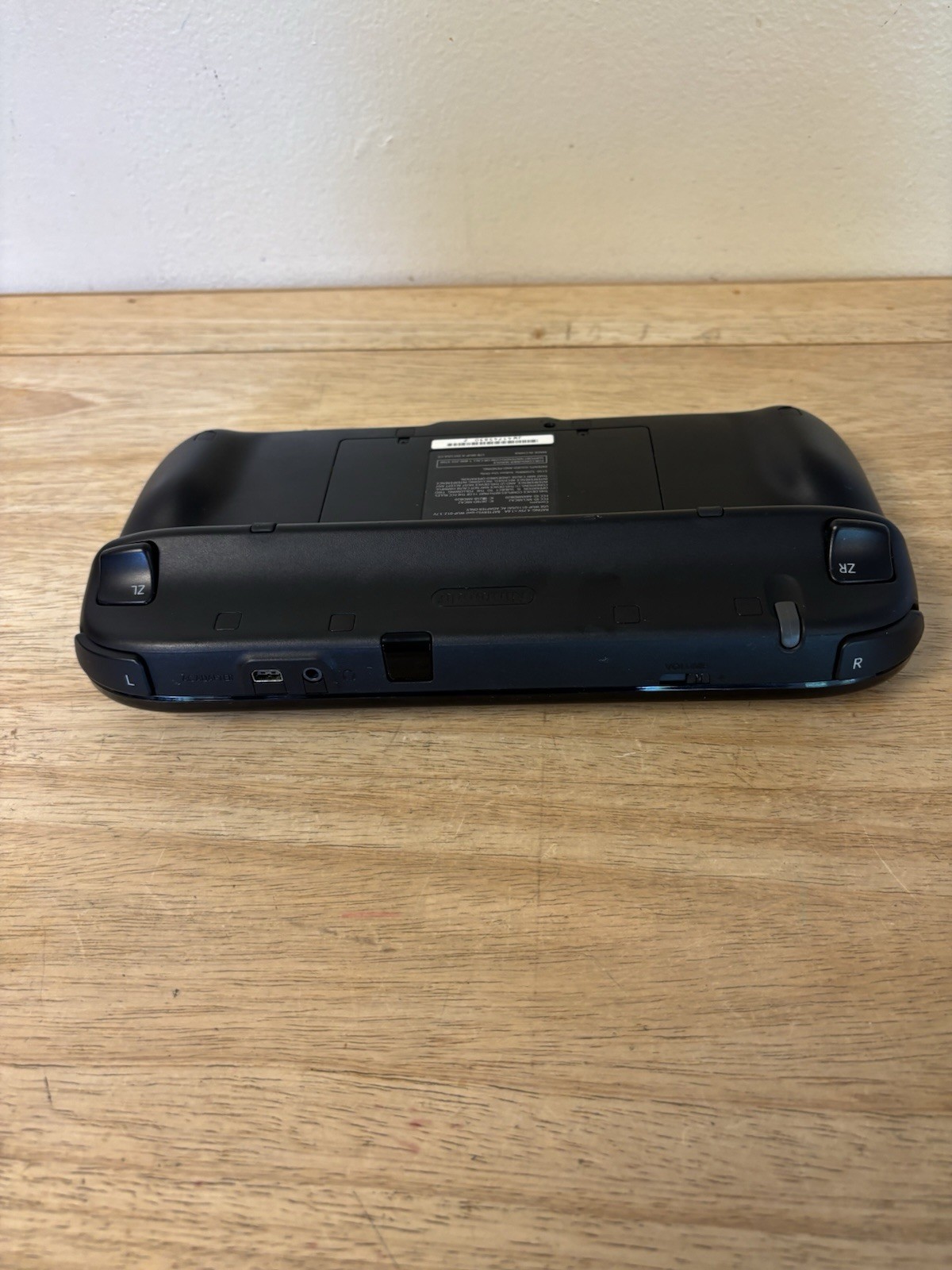 Nintendo Wii U Black 32GB Video Game Console Working See Description