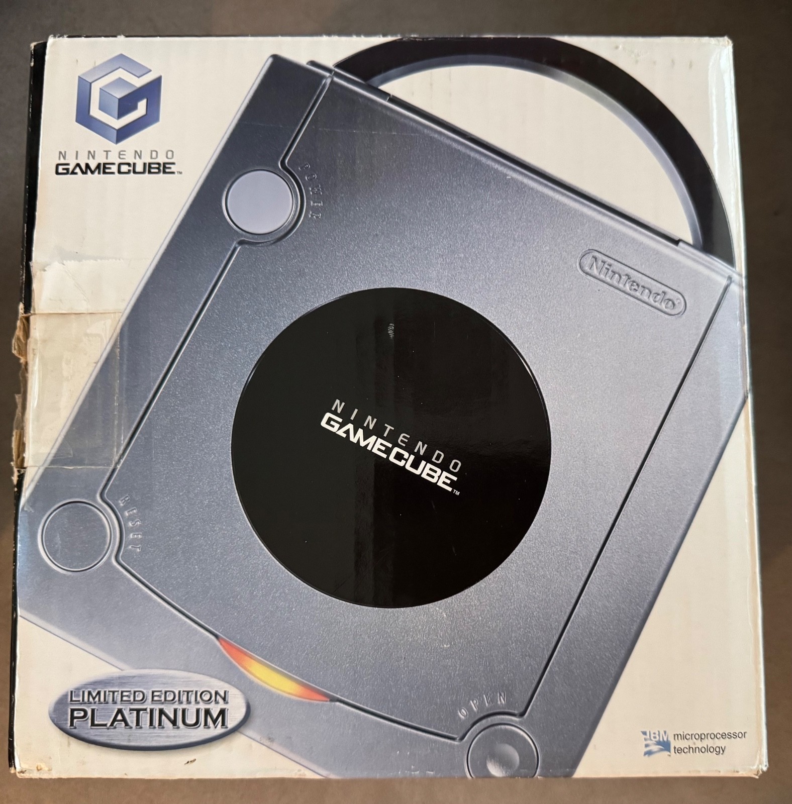 Platinum Nintendo GameCube Limited Edition DOL-101 New Unplayed *NiB*