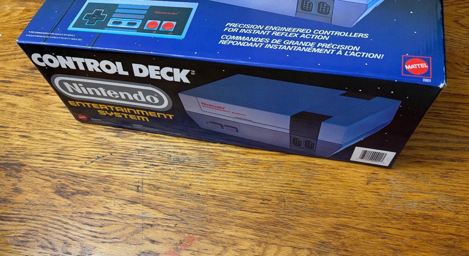 1986 MATTEL Super Mario Bros Control Deck complete in box nintendo nes RARE MINT