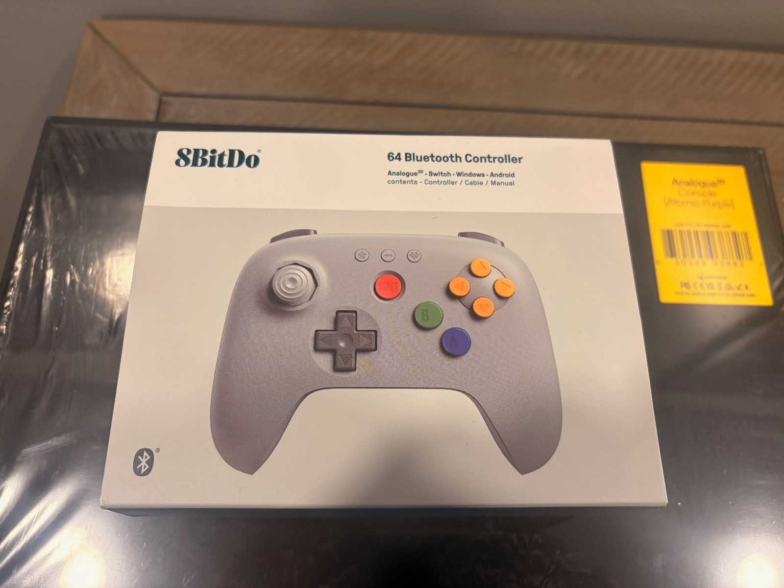 Analogue 3D Limited Edition Color Atomic Purple w/8bitdo N64 controller