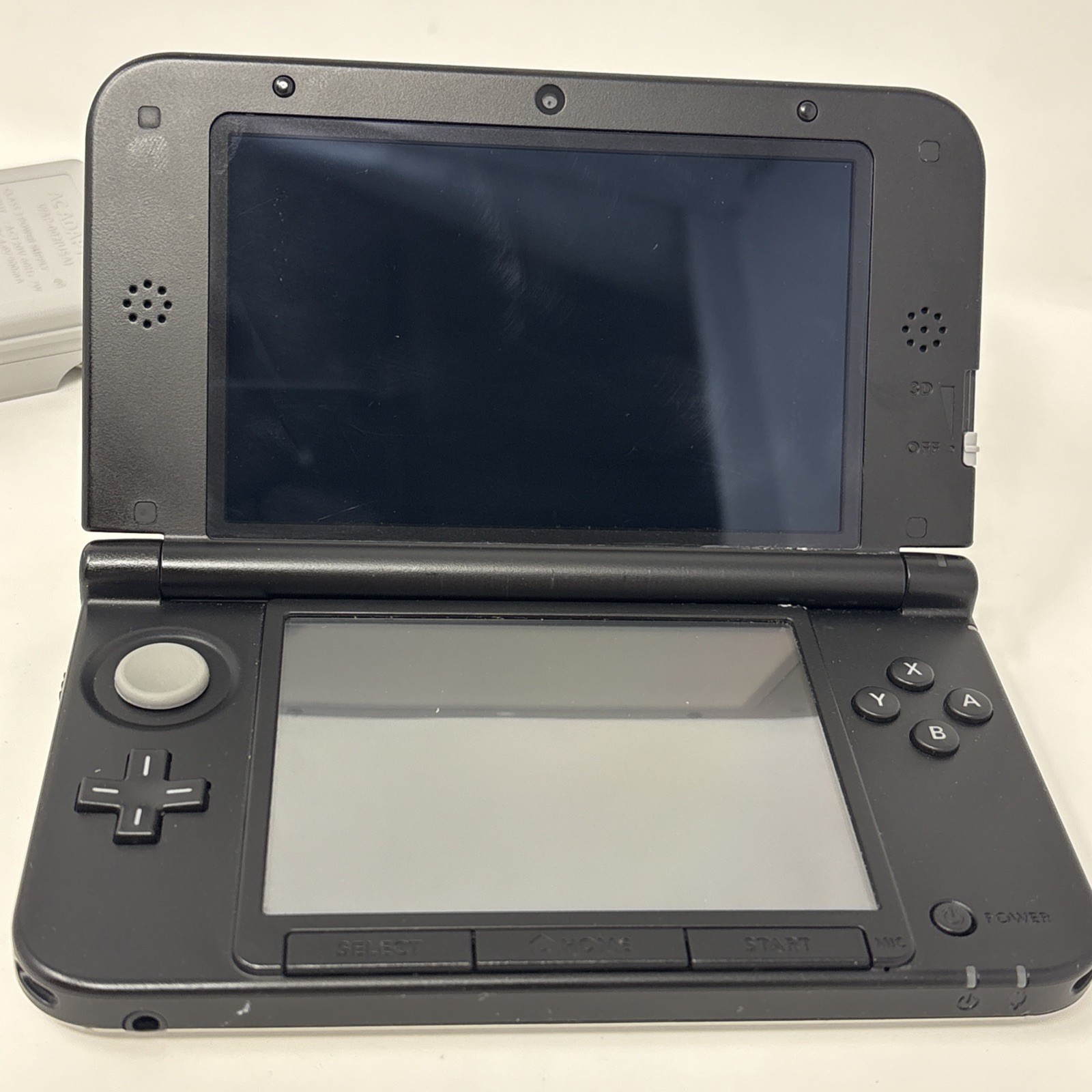 Nintendo 3DS XL Mario & Luigi Dream Team Limited Edition 30th Silver *READ Crack
