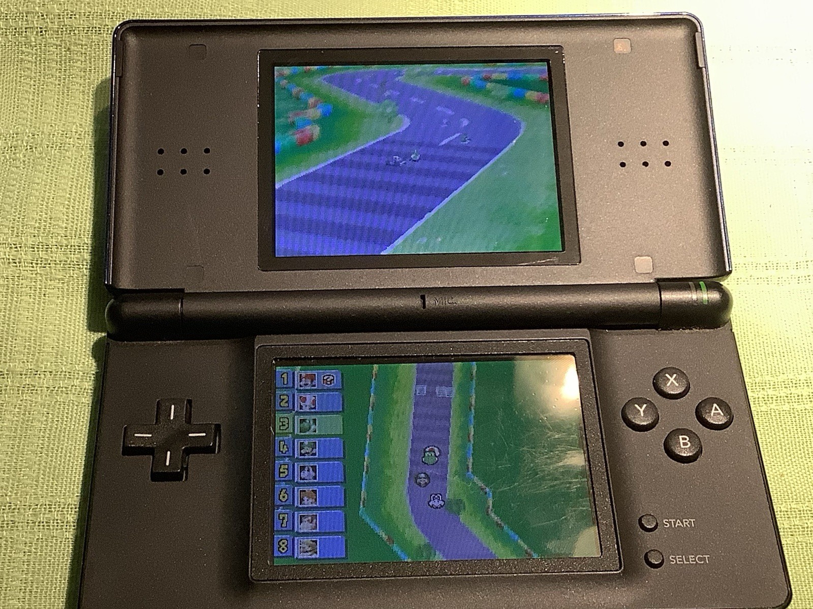 nintendo ds lite With Authentic Mariocart DS Game And New Charger And Battery