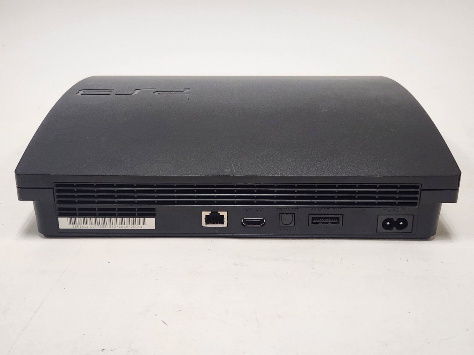 Sony PlayStation 3 CECH-2001A 120GB Black Console w/ HDMI Cable – Console Only