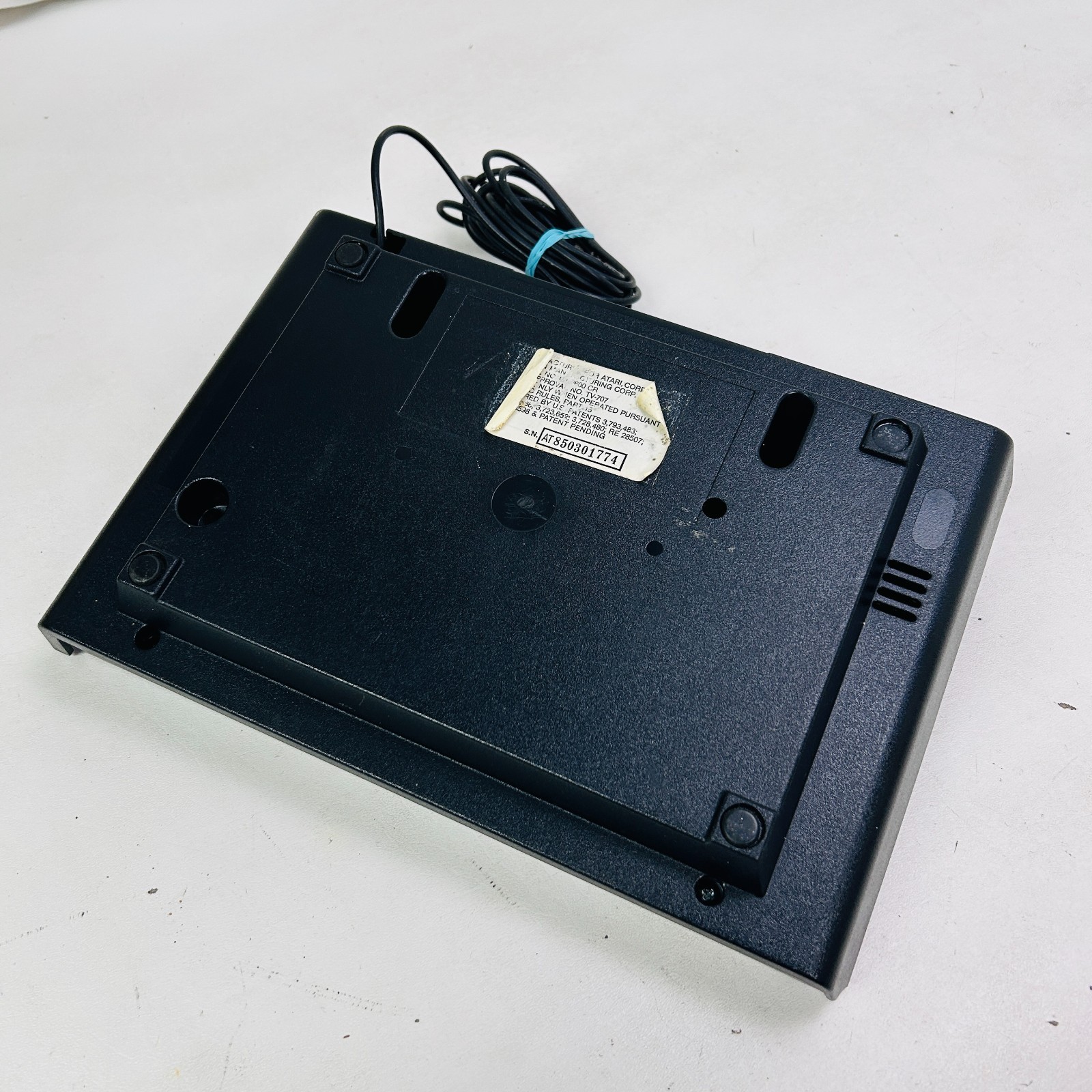 Atari 2600 Darth Vader Black Game Console OEM Controller Cords Untested Parts