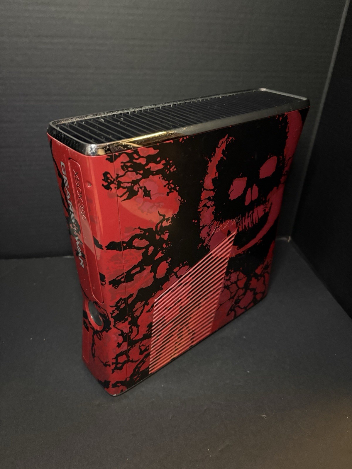 Microsoft Xbox 360 Gears of War 3 Limited Edition Console Bundle Red Black HDMI