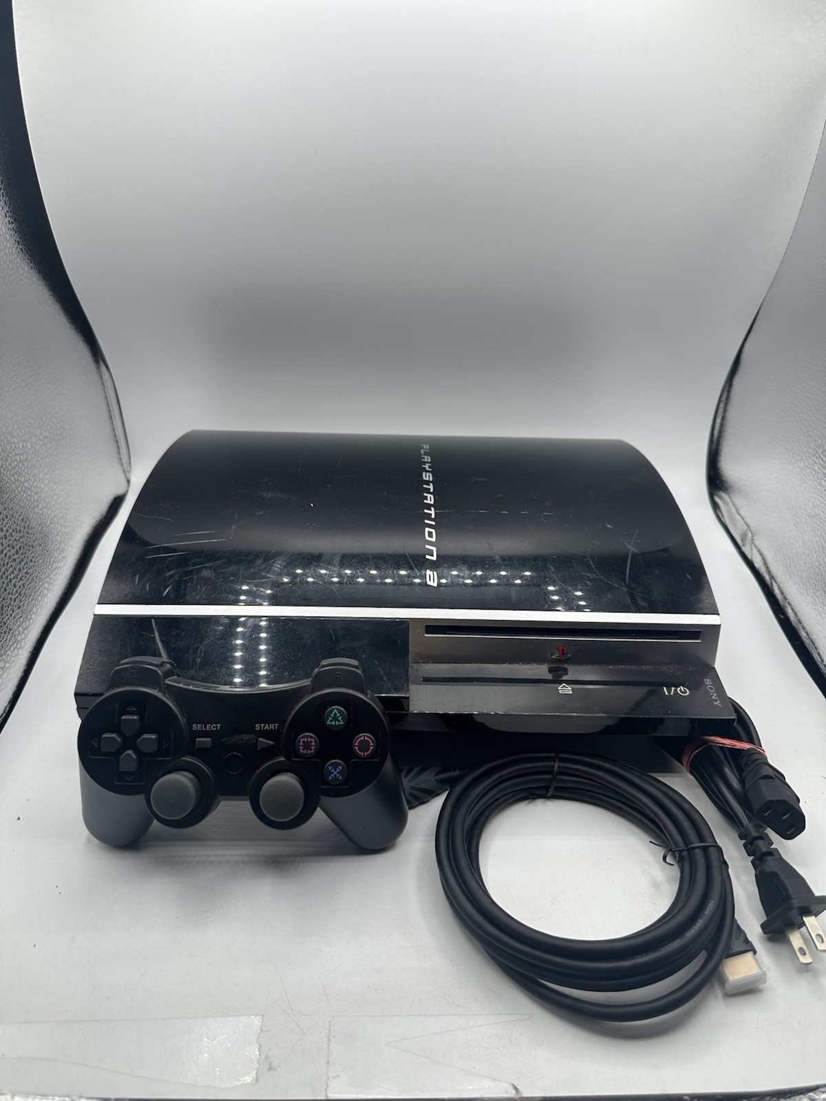 Sony PlayStation 3 PS3 80gb CECHK01 Phat Fat Console w/ Controller & Power Cord