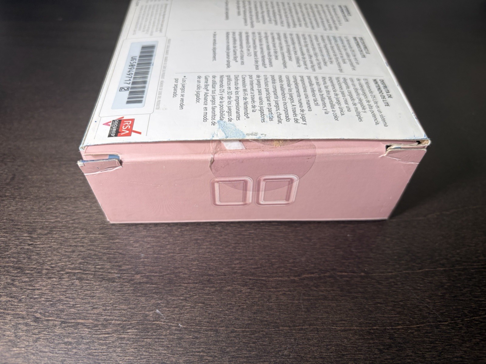 Near Mint – Nintendo DS Lite Handheld System – Pink Metallic Rose – Extras