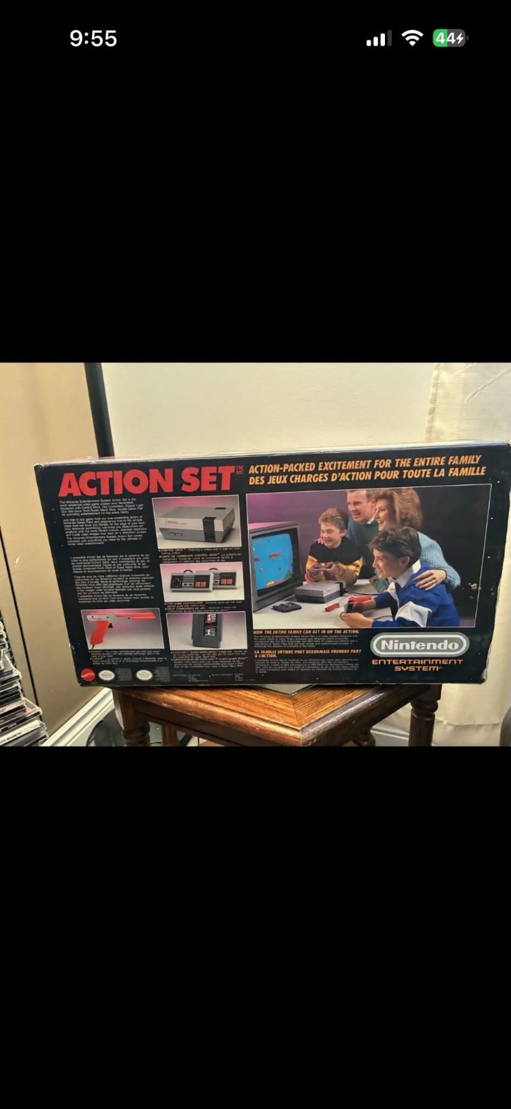 Nintendo NES Action Set Home Console – White/Gray