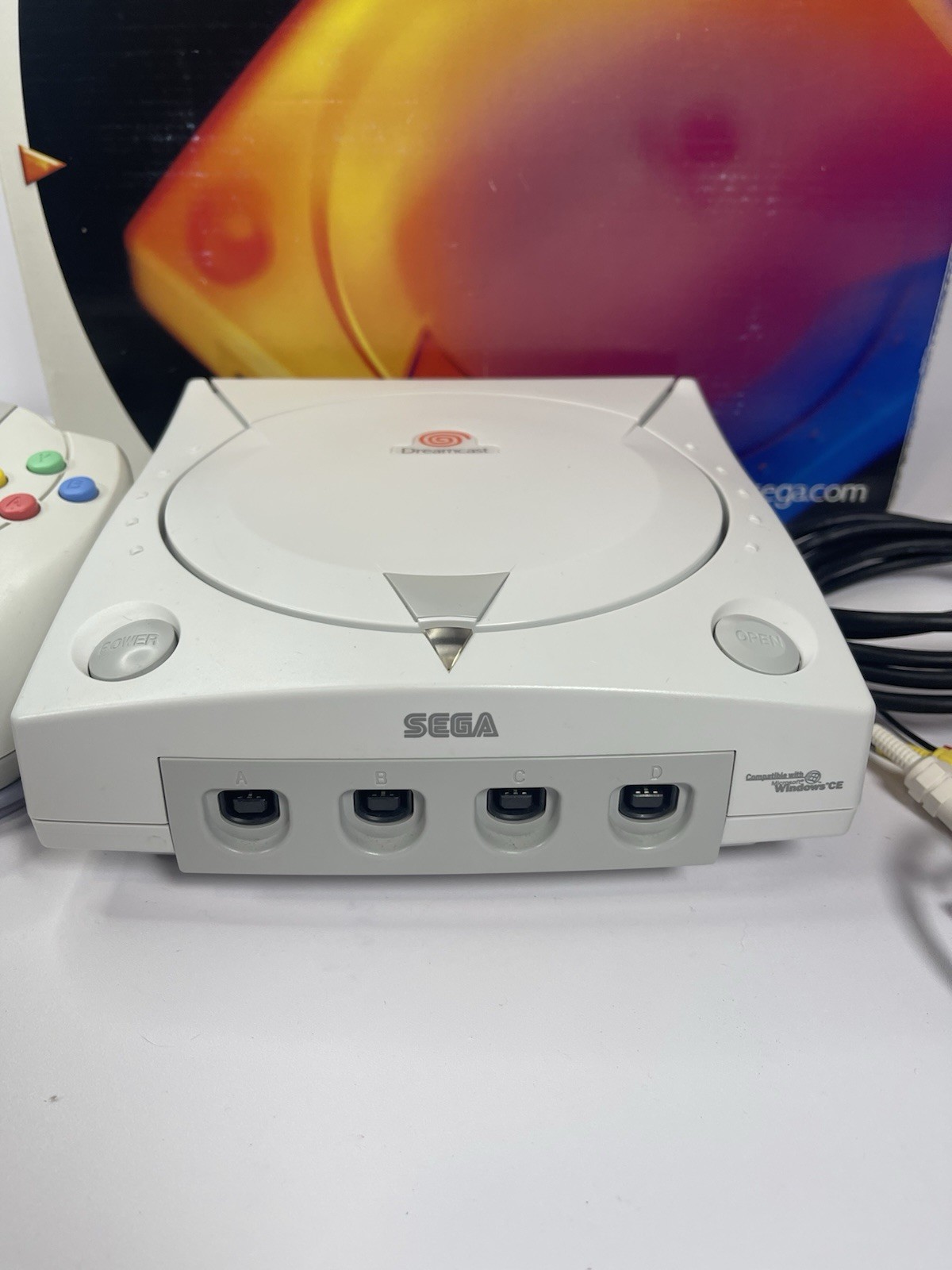 Sega Dreamcast Console With Box – Working Beautifully! HKT-3020 NO Paperwork