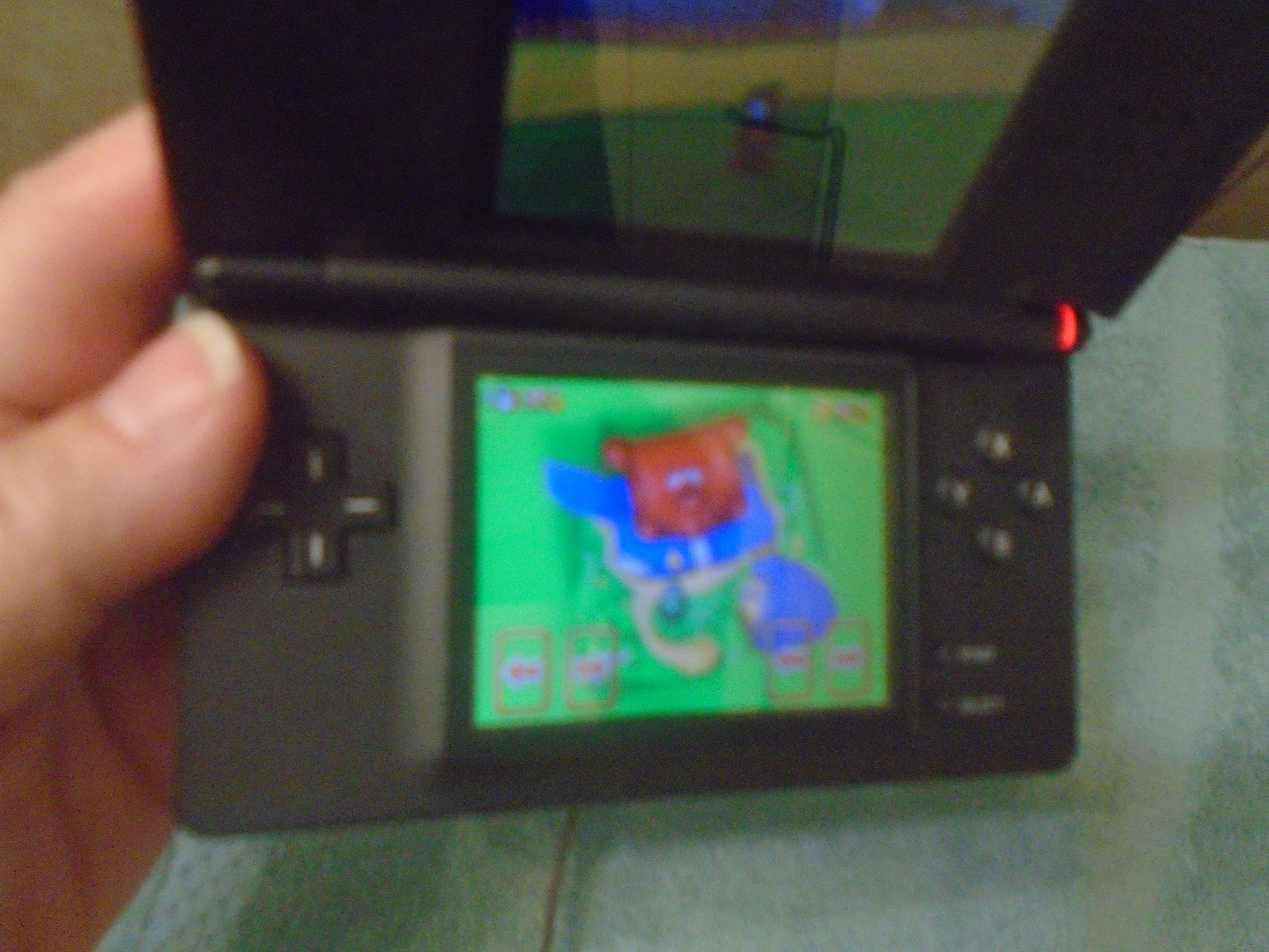 Nintendo DS Lite Crimson Handheld System – Red/Black tested with super mario 64