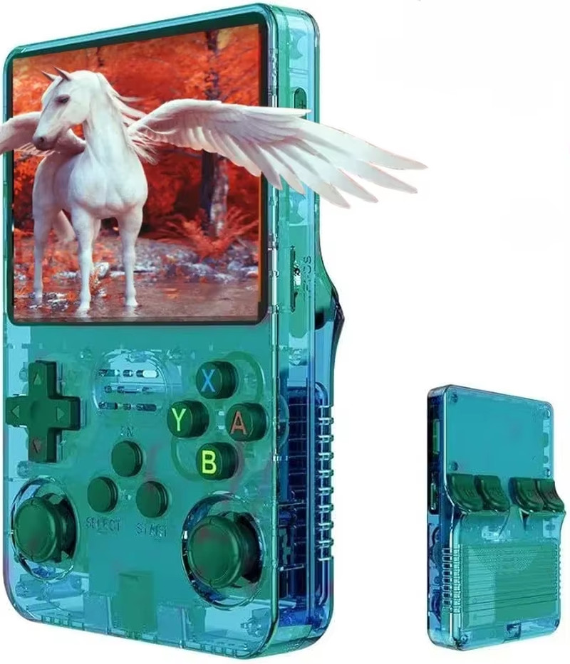Portable R36S Retro Handheld Video Game Console 3.5 Inch IPS HD Color Screen Po