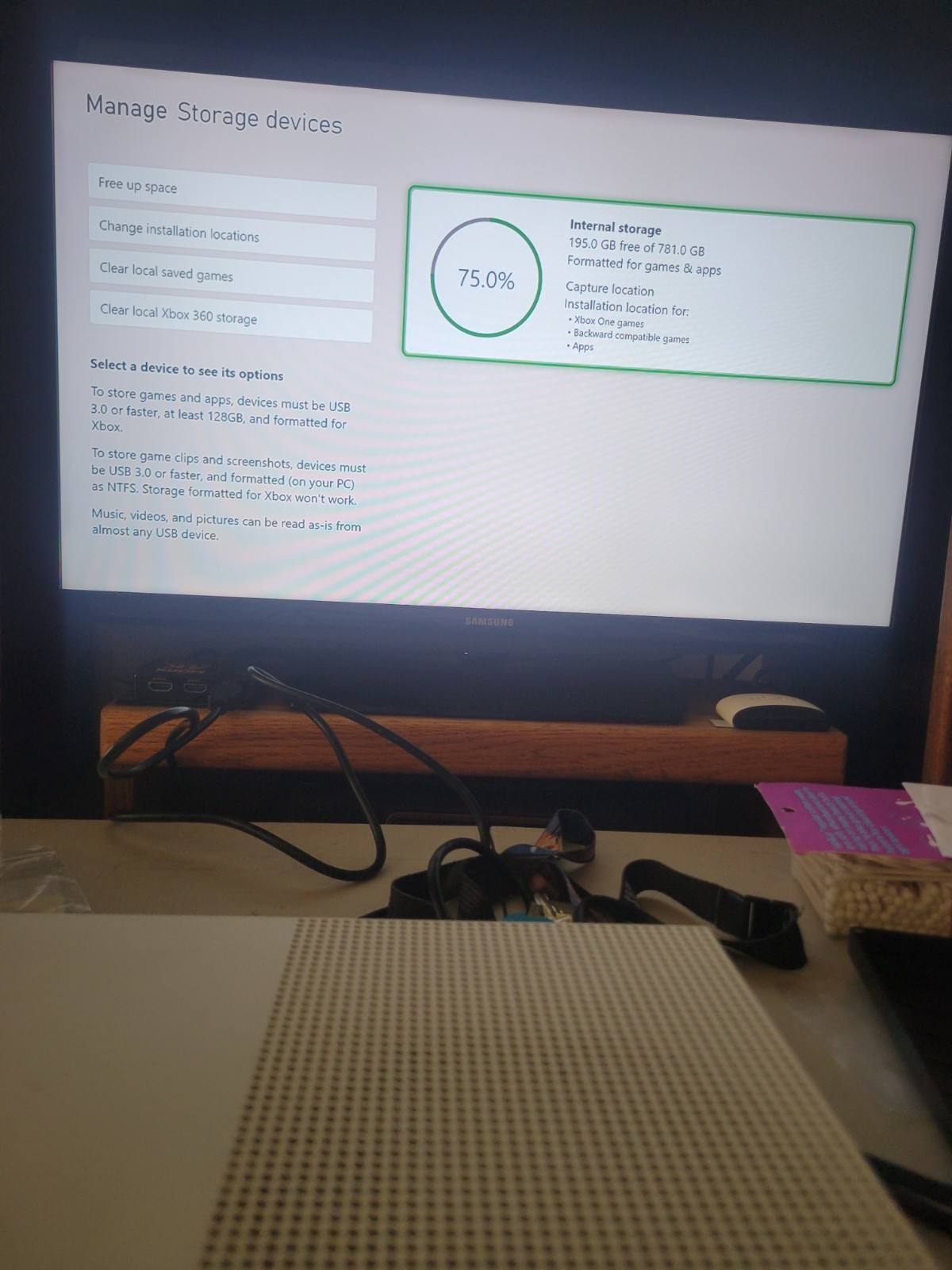 Microsoft Xbox One S Console 1TB System Only READ DESCRIPTION