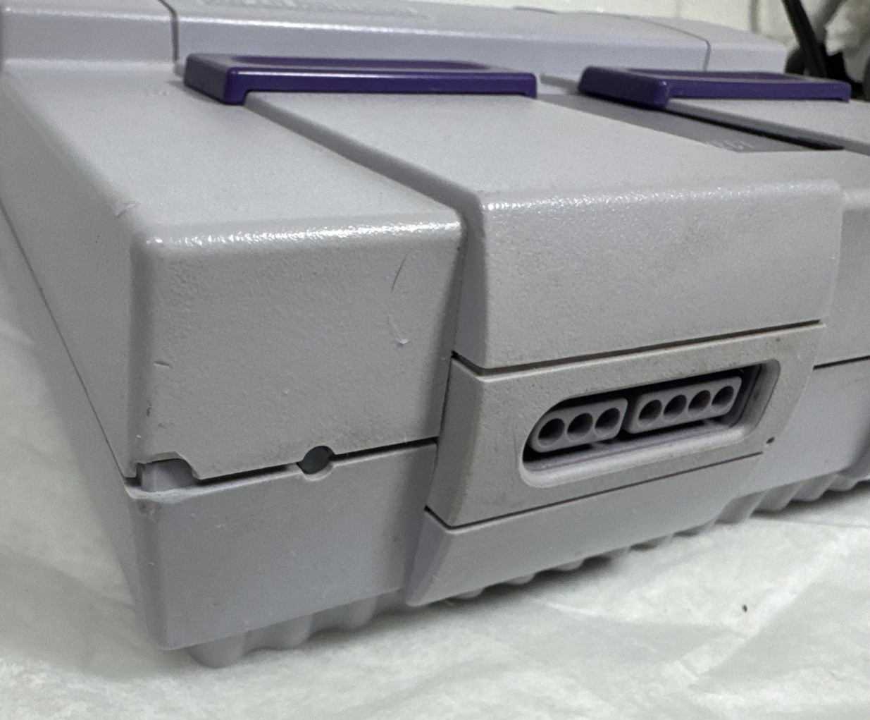 Super Nintendo SNES Console SNS-001 Bundle OEM Controlller W/ Cables – Tested