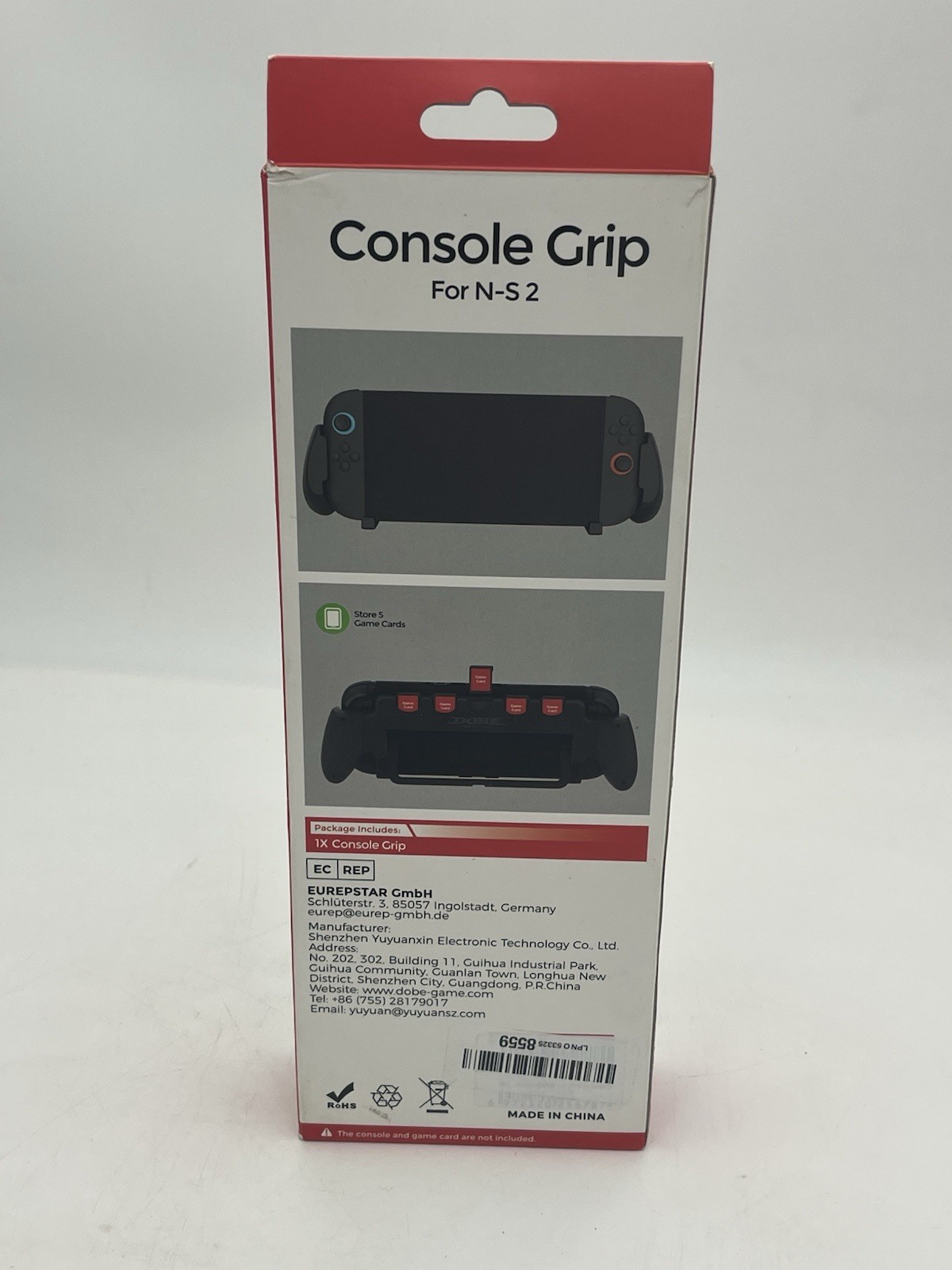 DOBE Console Grip For Nintendo Switch OLED N-S2 Ergonomic Hand Grip Holder
