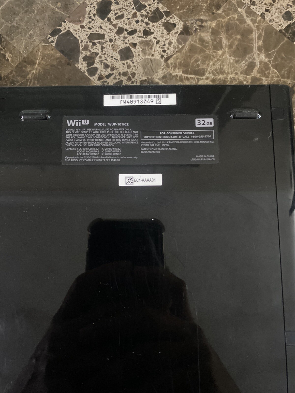 Nintendo Wii Console + Cables + Sensory Bar… CONSOLE IS IN UNKNOWN WORKING CNDTN