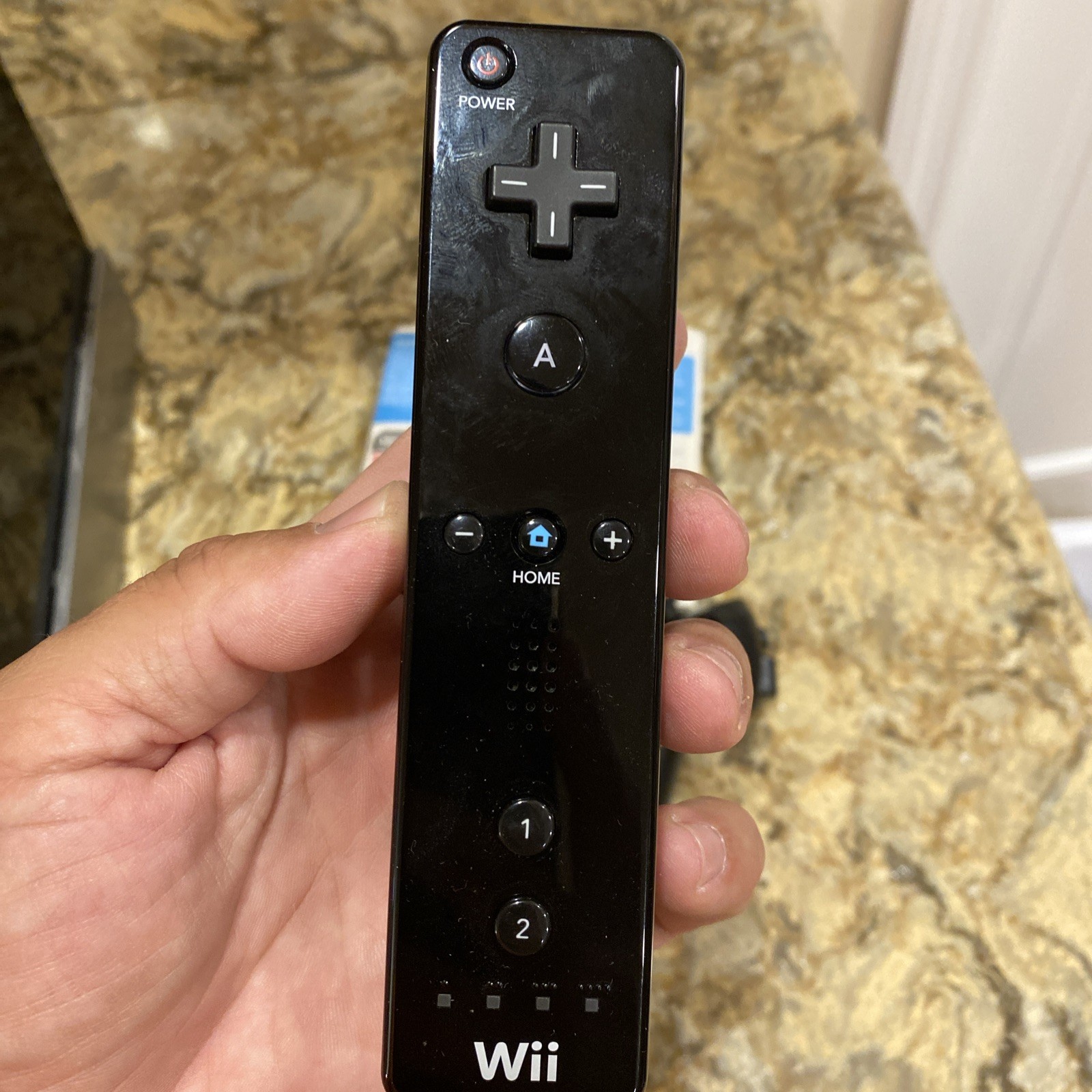 Nintendo Wii Sports Black Console RVL-001 Sensor Bar Wiimote Nunchuck Remote