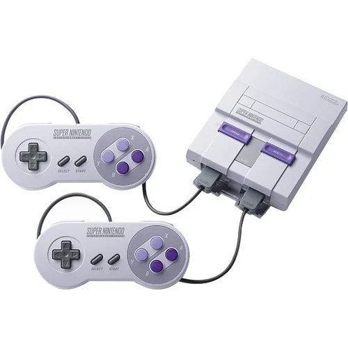 SNES Classic Edition Mini Console USA w/ 21 Games + Free Keychain
