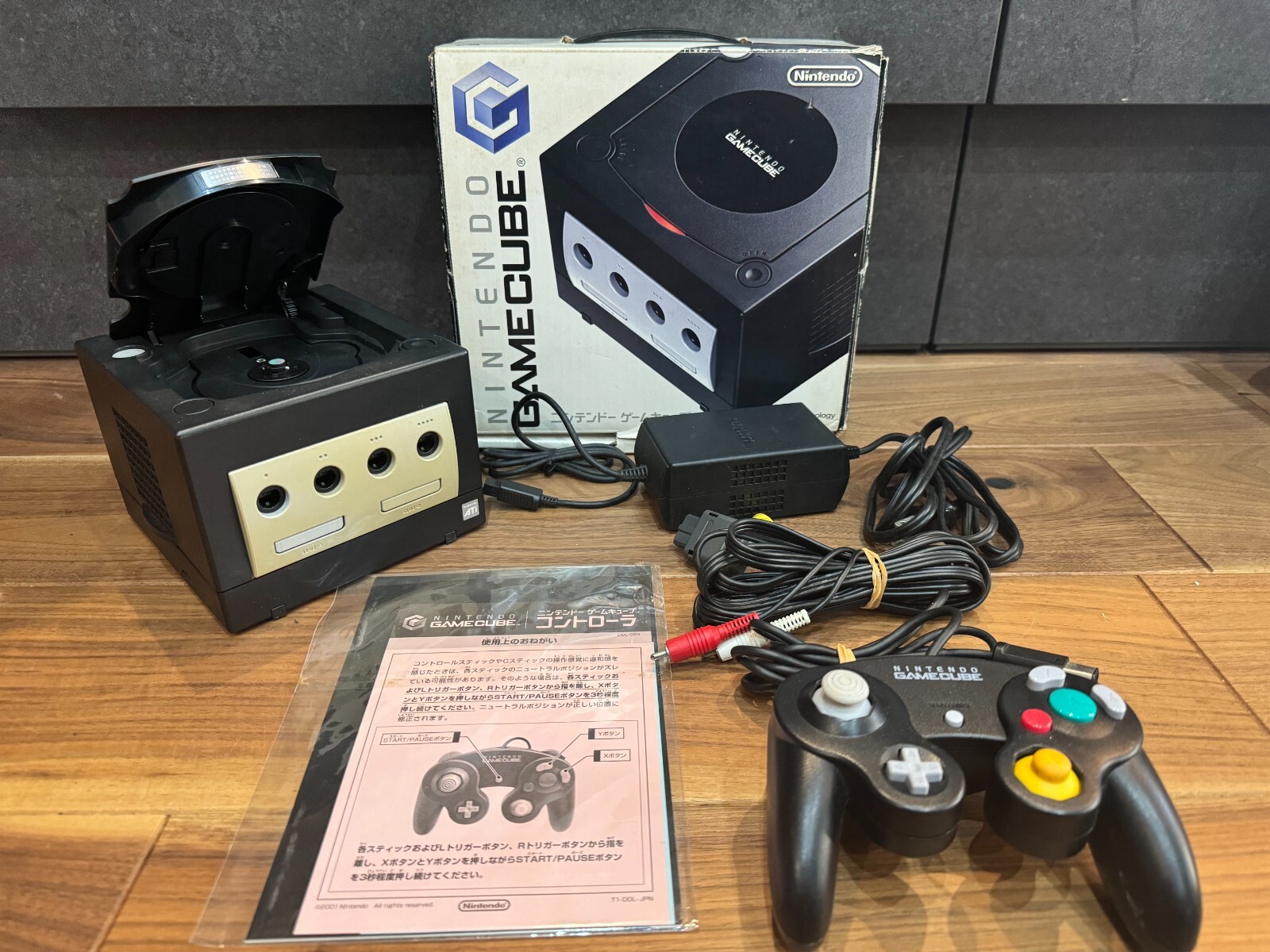 Nintendo GameCube GC Game Console – Full Color Accessories Read US/Canada Discs