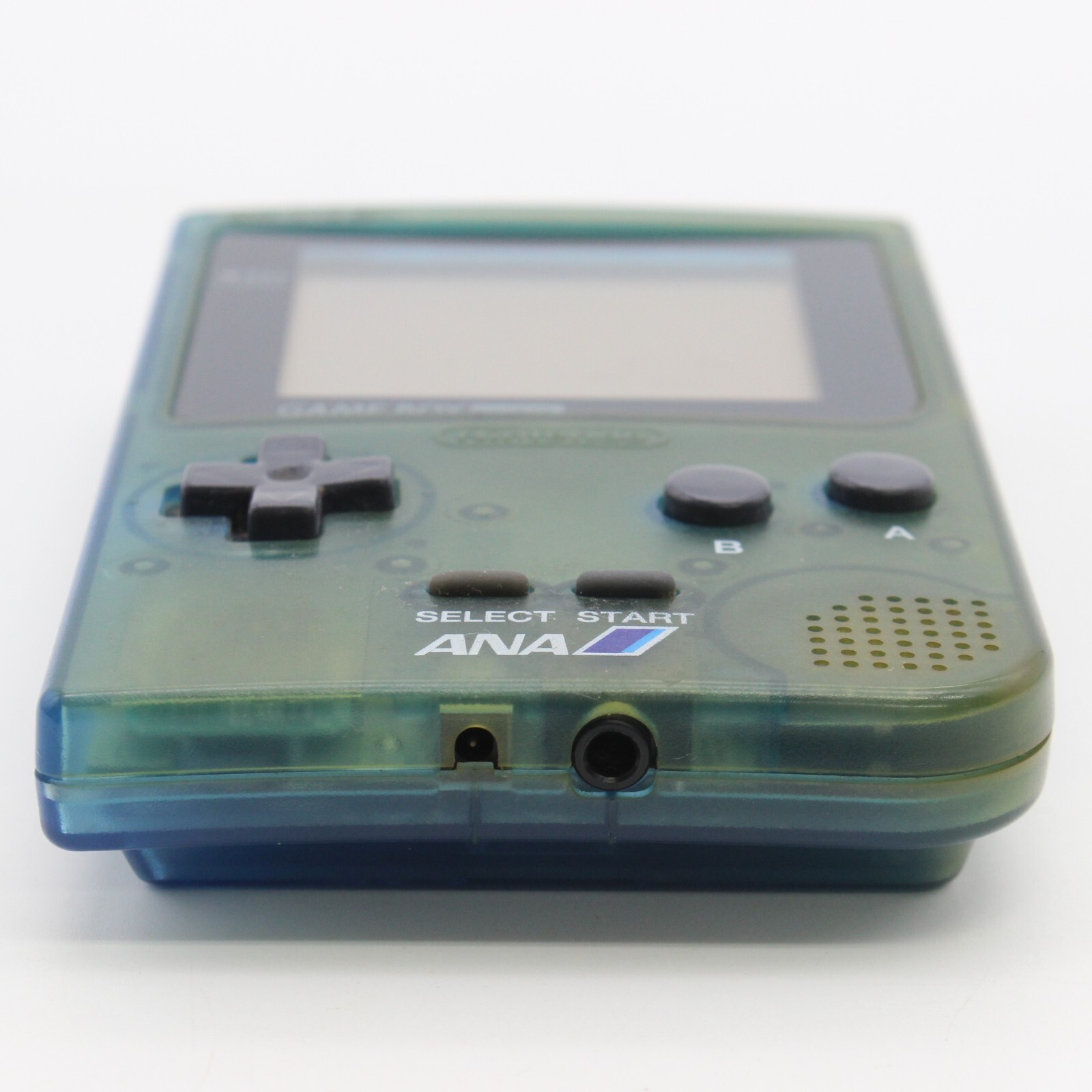 Nintendo Gameboy Pocket Console ANA Clear Blue Limited GBP Japan Tested 95