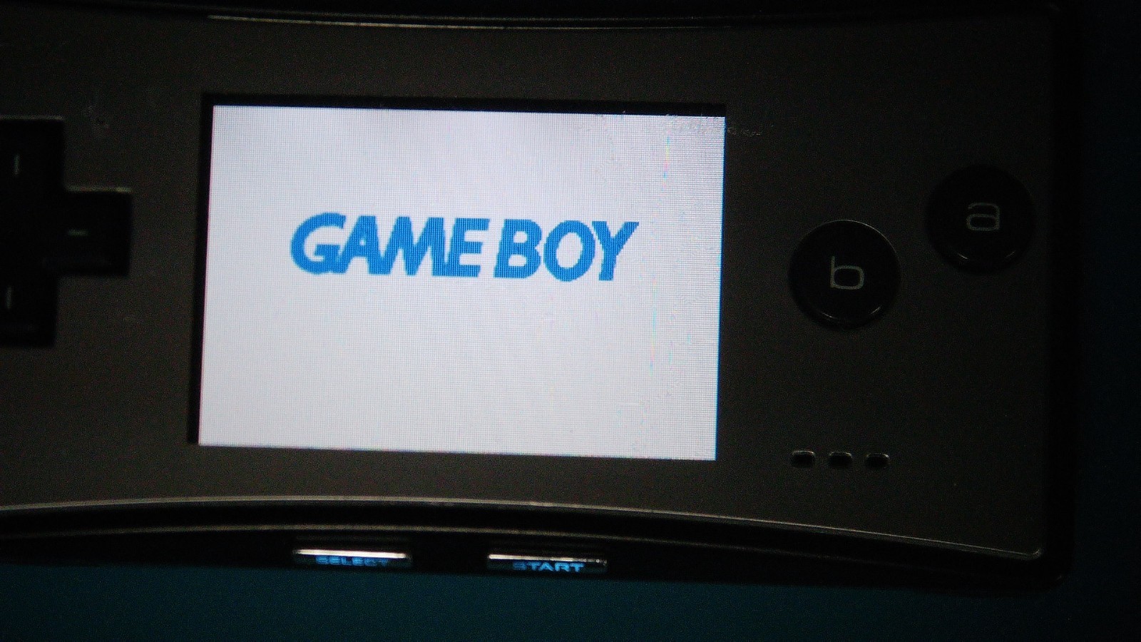 Nintendo Game Boy Micro Black/Silver Handheld Console Tested Working