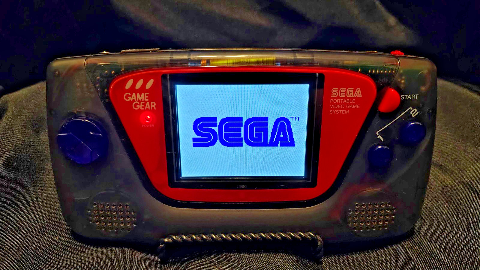 Upgraded Working Sega Game Gear – Clear New Screen, LiPo Batteries, Stereo Audio