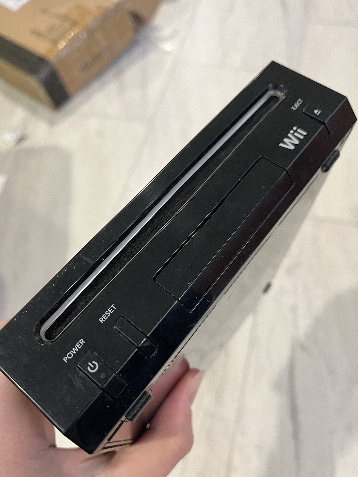 Nintendo Wii Family Edition RVL-101 512MB – Black Tested Working Console Only