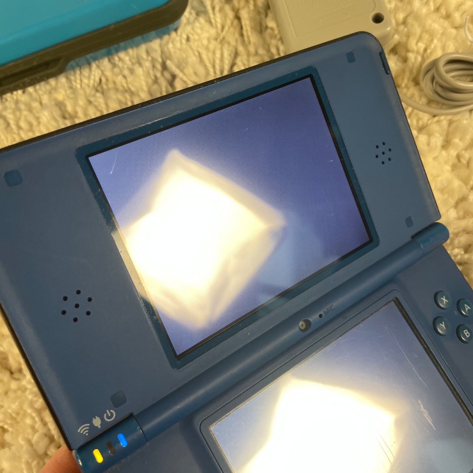 Nintendo DSi XL Midnight Blue Handheld Console System UTL-001 Tested