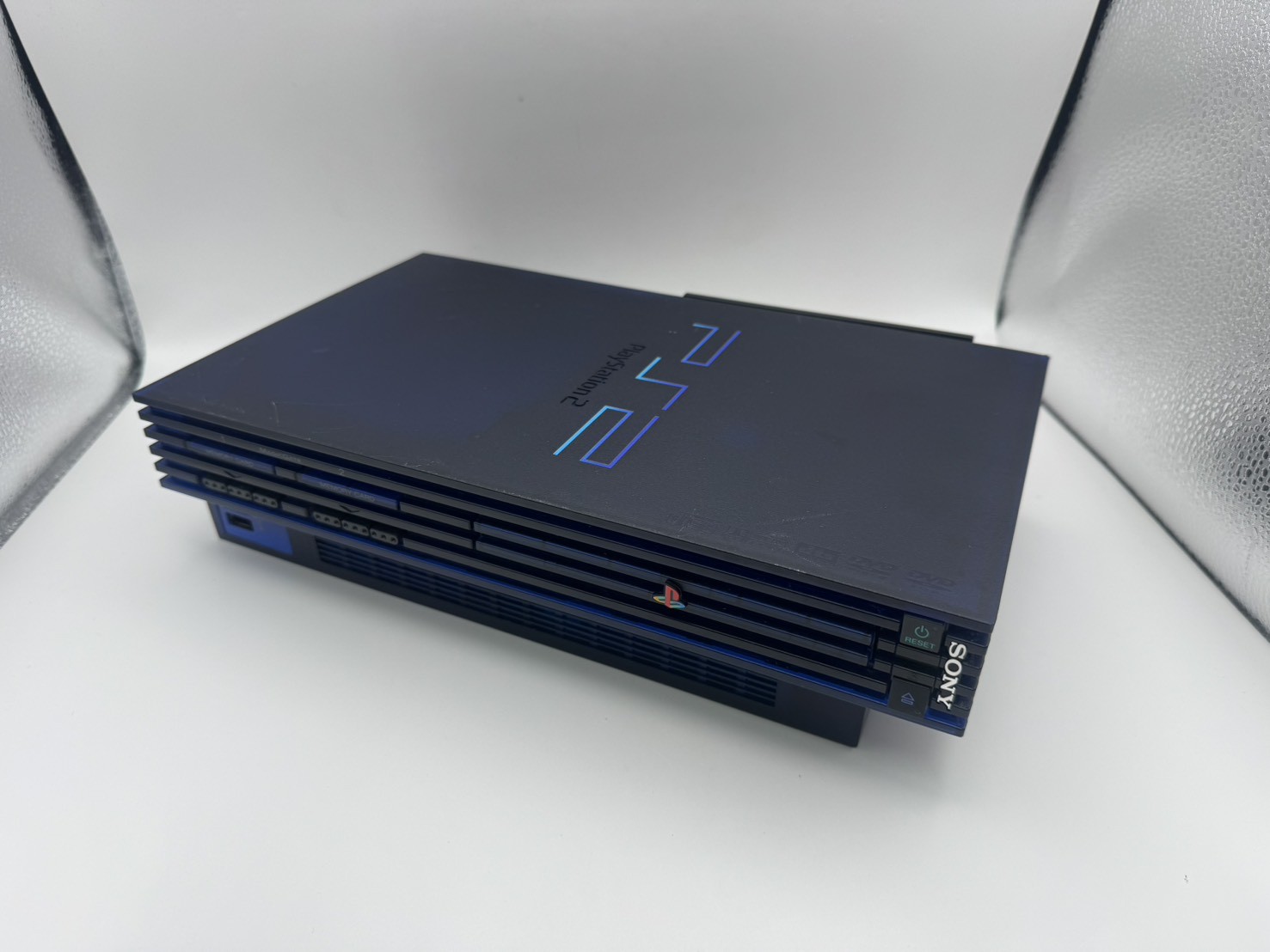 Sony PlayStation 2 PS2 SCPH-50000 MB/NH Midnight Blue Console Japan Tested 15+