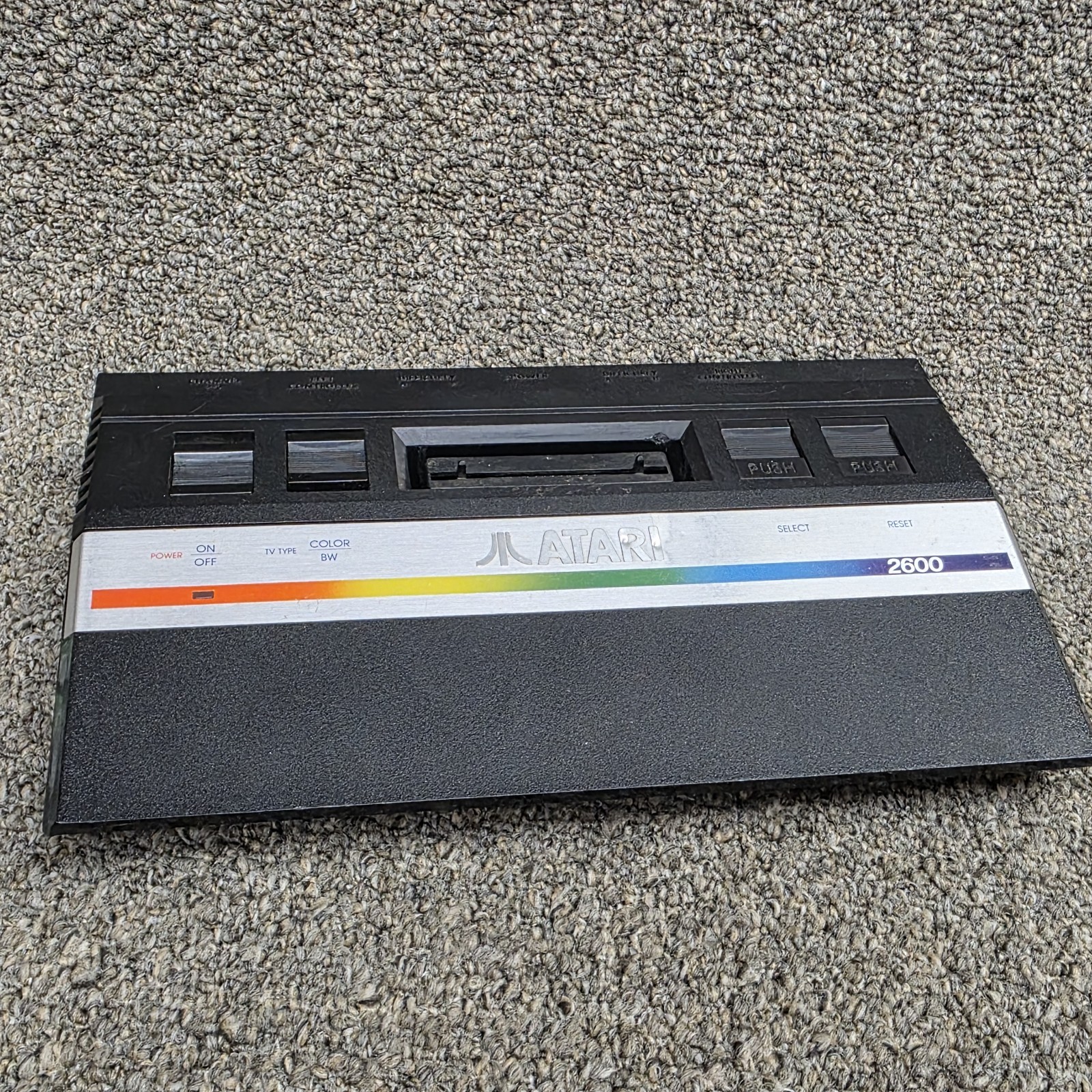 Atari 2600 JR Rainbow Console only ( Untested )