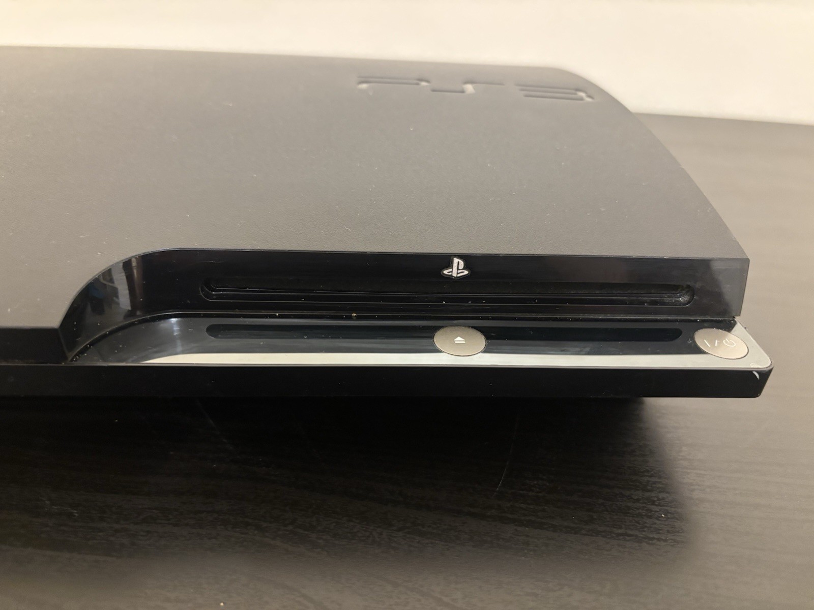 Sony PlayStation 3 Slim 120GB Black no controller with power cord works
