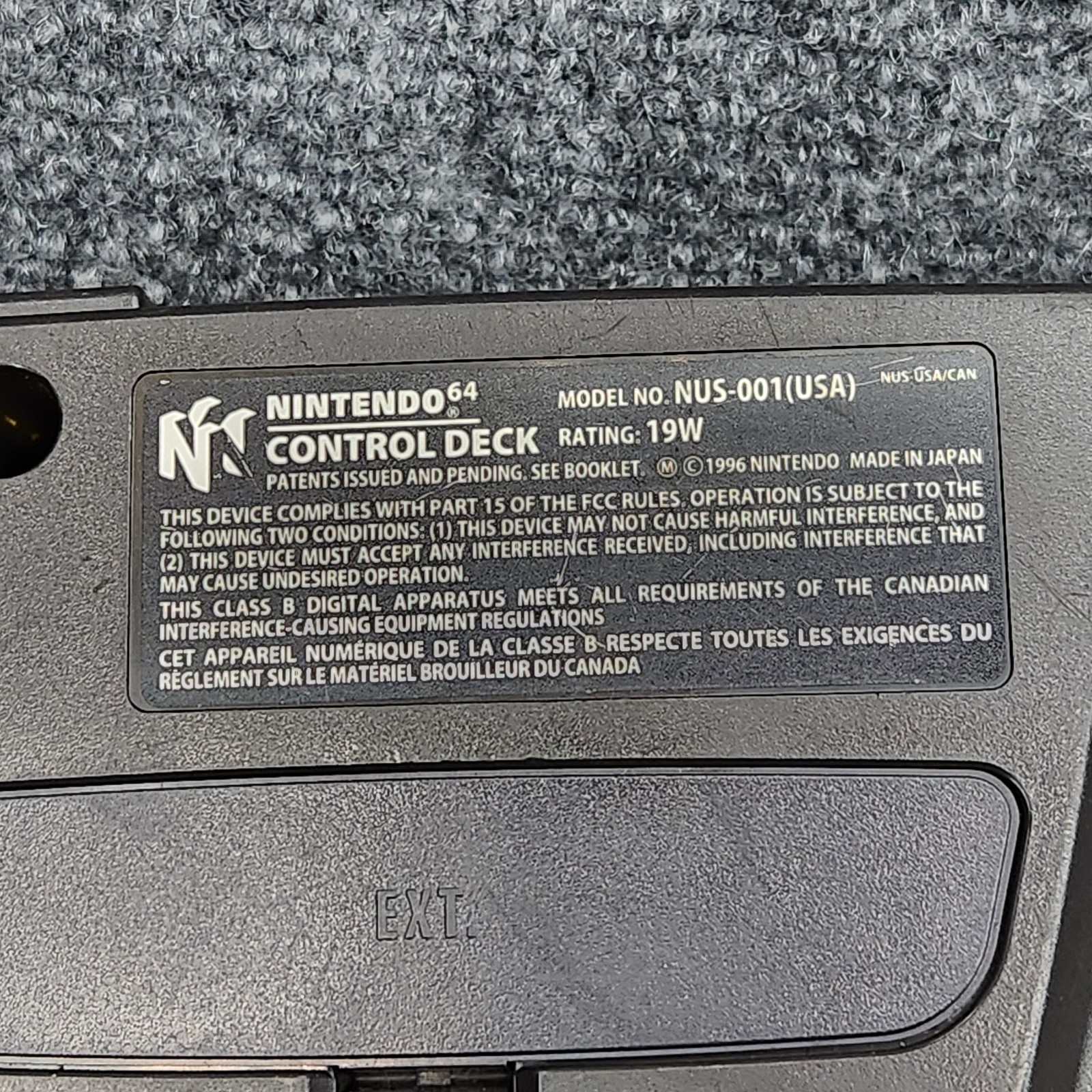 Nintendo 64 N64 Console NUS-001 (USA) Console System Bundle – Tested – Expansion