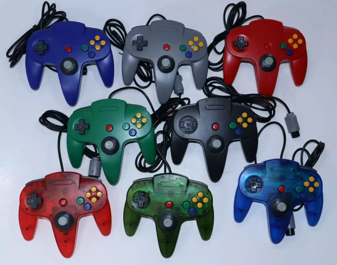 EXCELLENT – N64 Nintendo 64 Console UP TO 4 NEW CONTROLLERS PLAYS USA NTSC & JPN