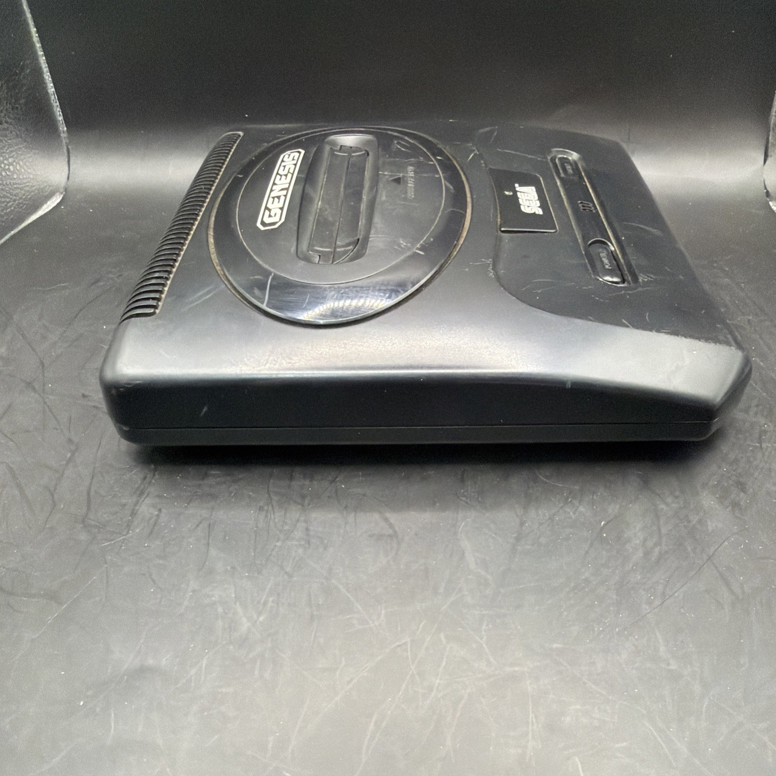 Original OEM Sega Genesis System Model 2 Console Complete w/ Wrestle Mania/sonic