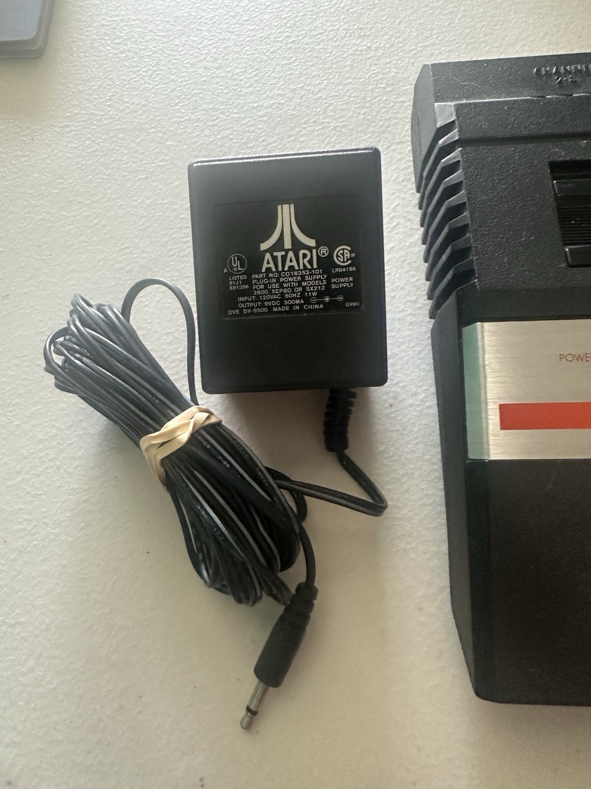 Atari 2600 Junior Jr Video Game Console w/ joystick – TESTED