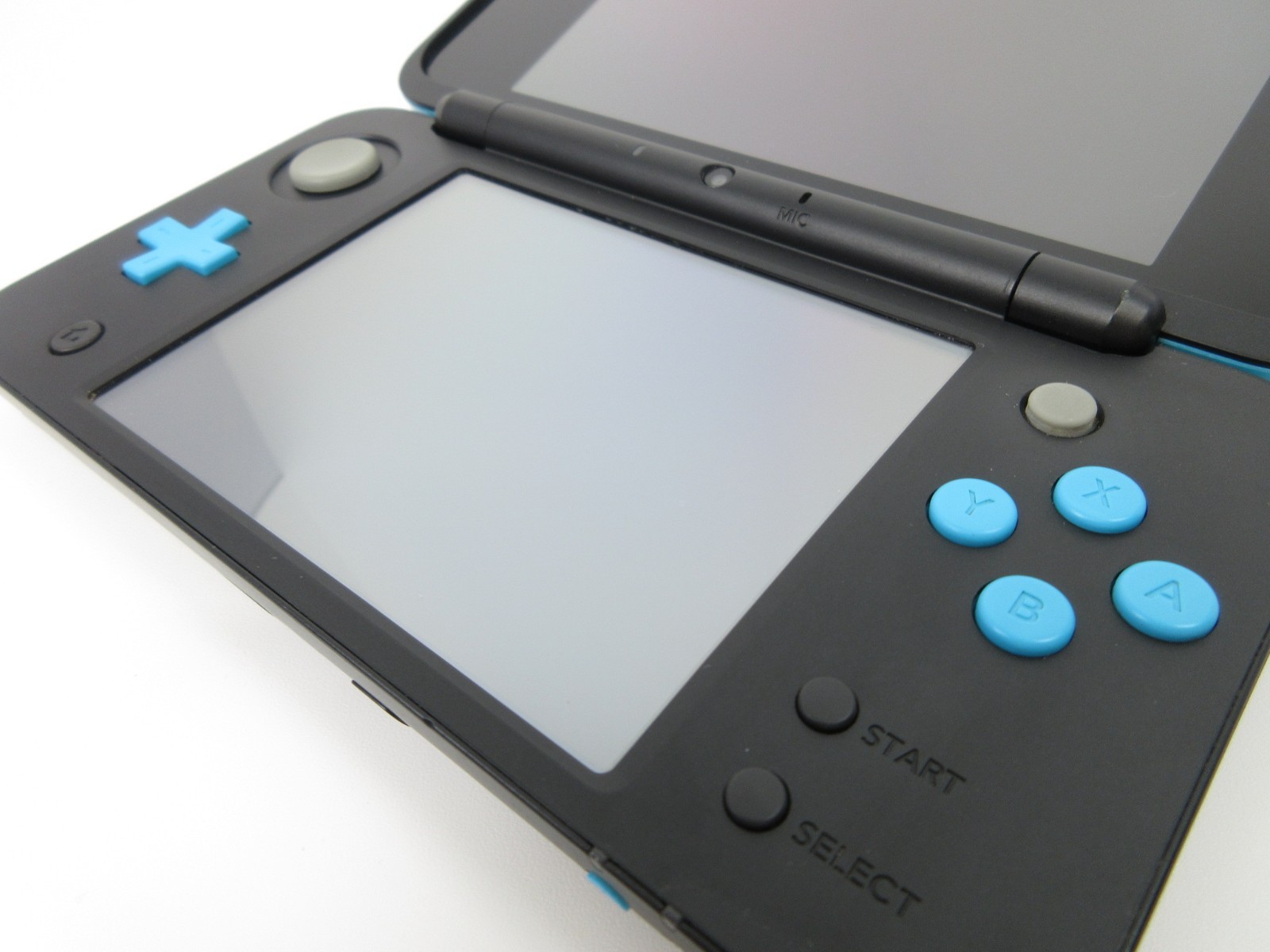 【Excellent】Nintendo New 2DS LL XL Black x Turquoise Console ONLY Japan Ver. #DEN