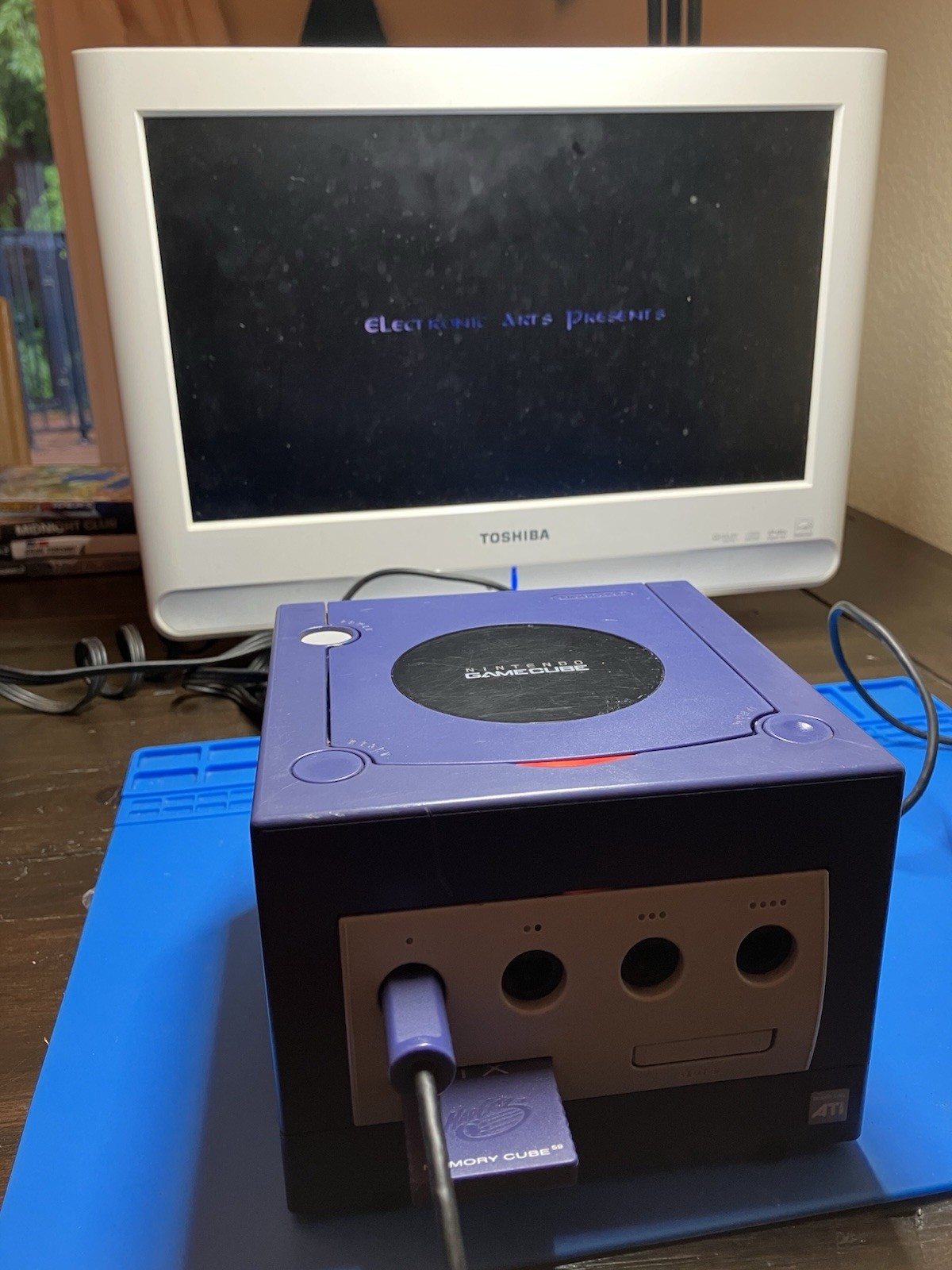 Indigo Nintendo GameCube Console Bundle Lot 4 Games, 2 Controllers Sega Sonic