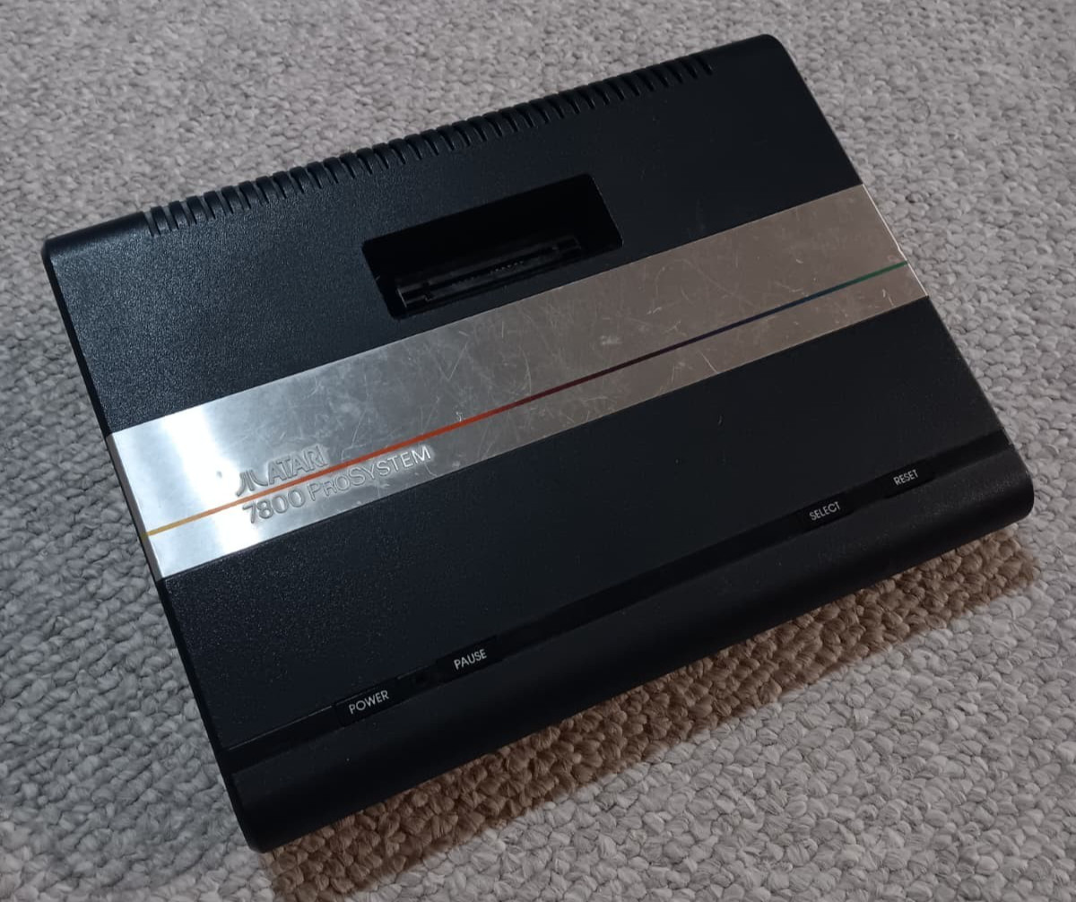 Atari 7800 ProSystem Console RE-CONDITIONED, SWITCHES REPLACED, TESTED, WORKING!