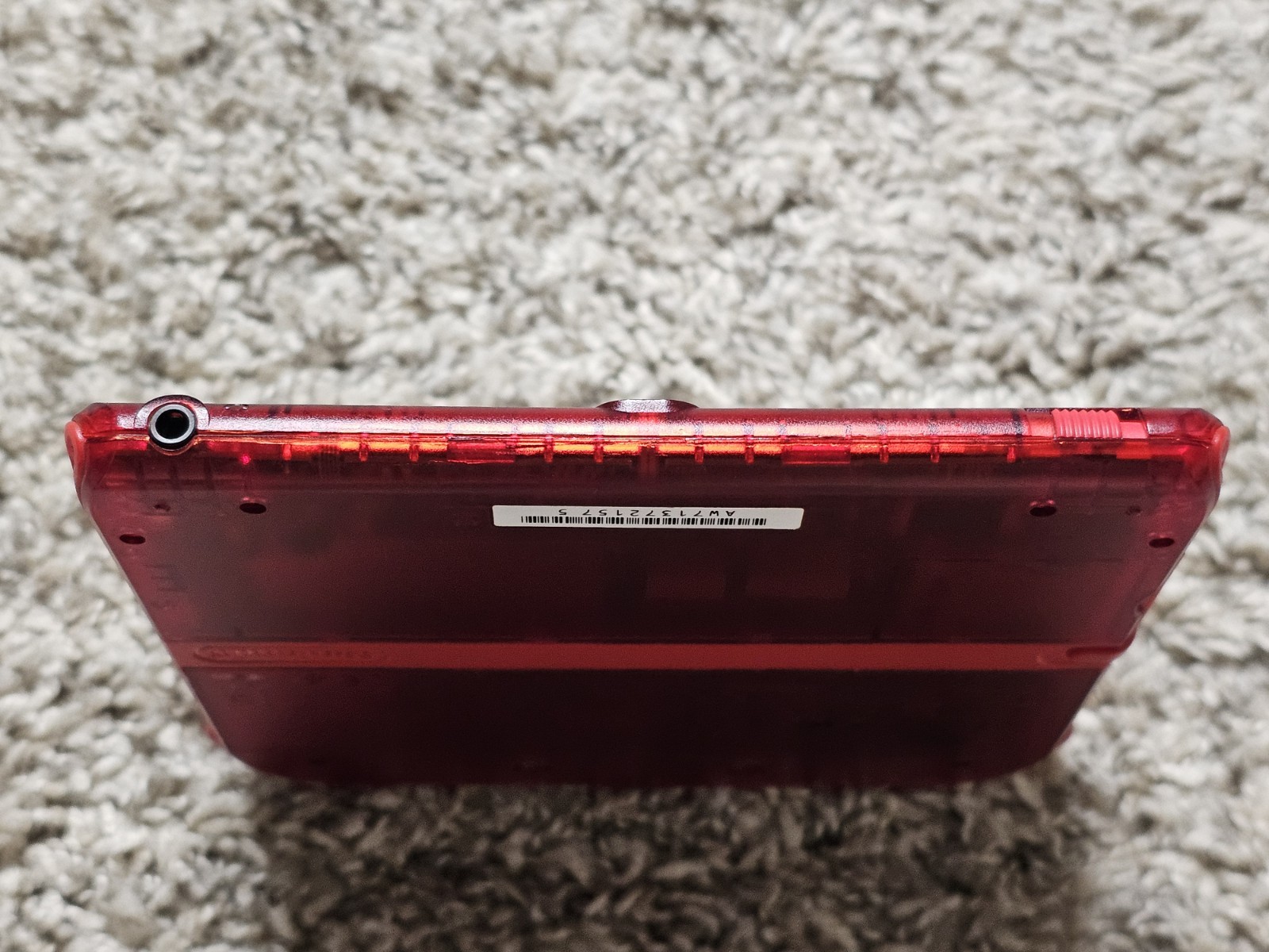 128GB Pokemon Omega Ruby Nintendo 2DS Clear Red Console Transparent Limited 3DS
