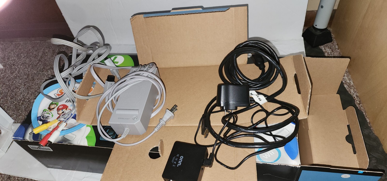 Nintendo Wii Mario Kart Pack Black Console (NTSC-U/C (US/CA)) Tested And Works.