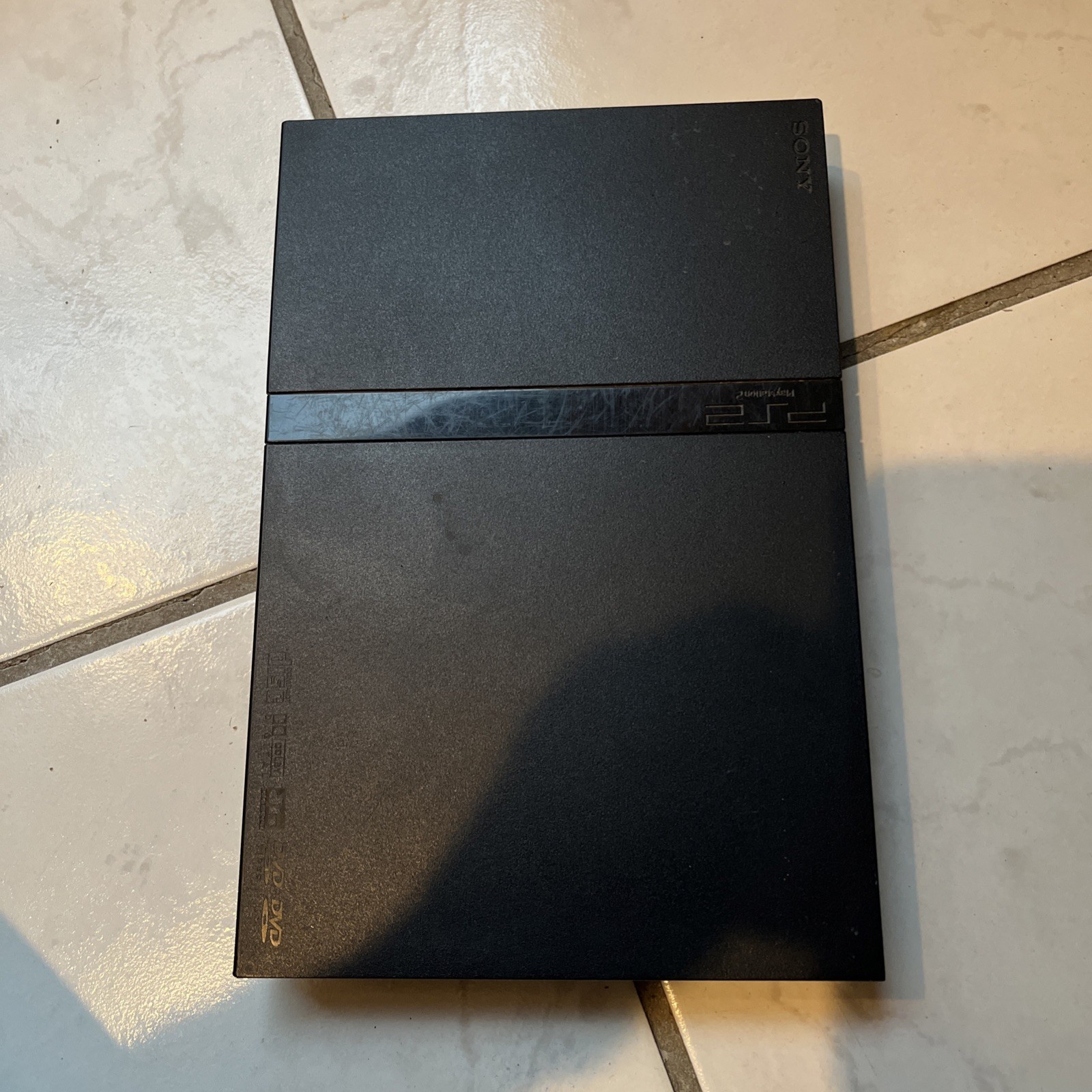 Sony PlayStation 2 Slim Line Version 77001 Console – Charcoal Black