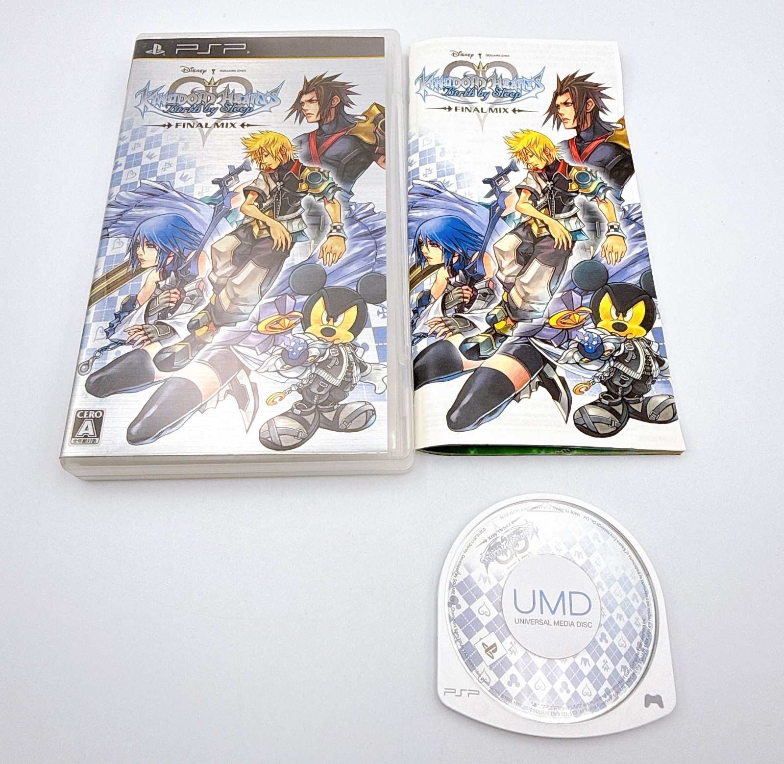 Sony PSP-3000 Console Kingdom Hearts Limited Region Free w/etc. – Excellent